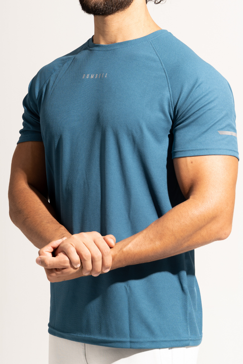 PowerMove Raglan Sleeve Tees - Blue