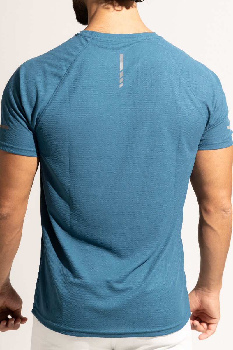PowerMove Raglan Sleeve Tees - Blue