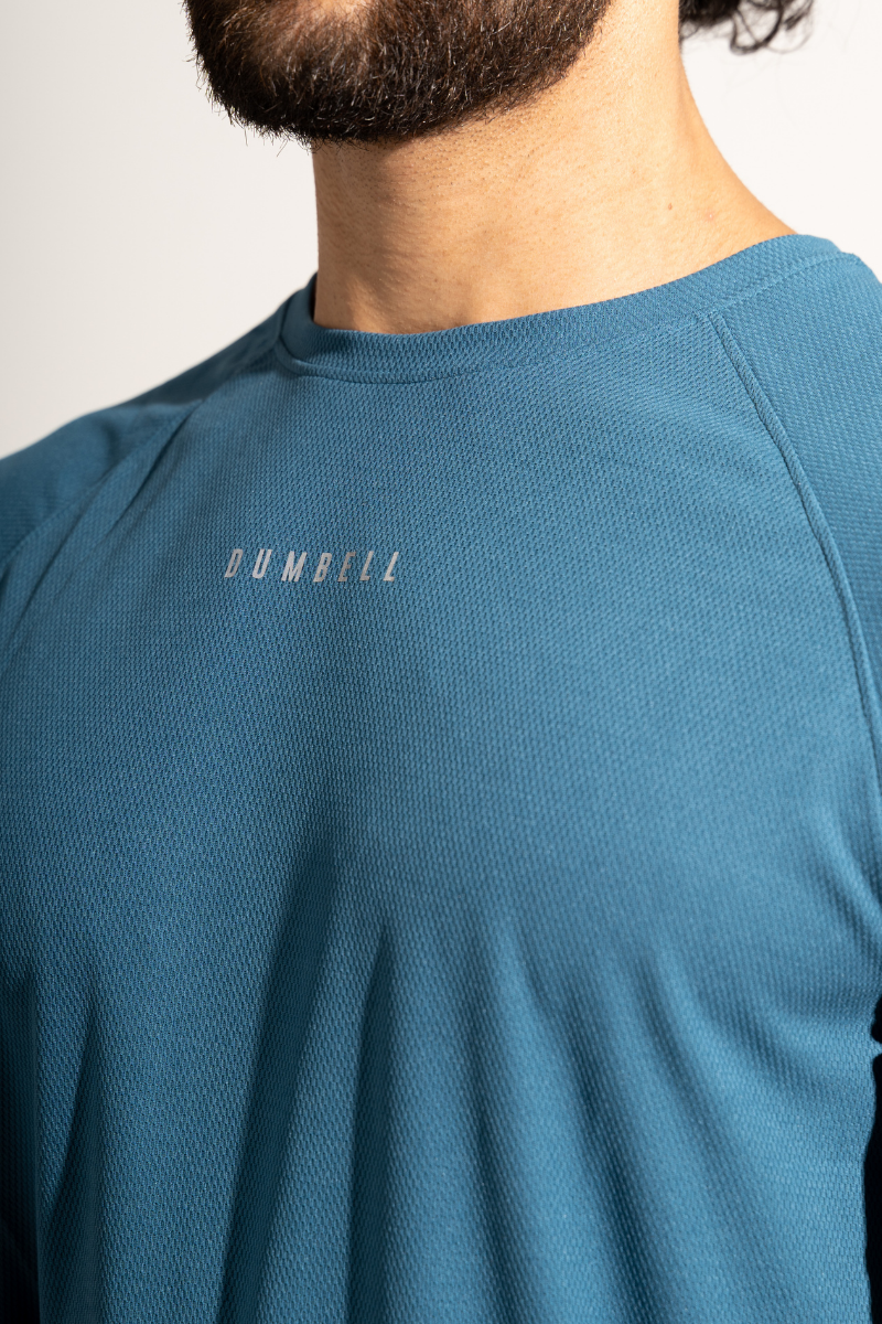 PowerMove Raglan Sleeve Tees - Blue