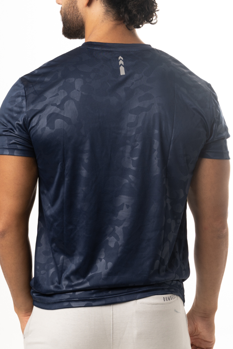 Raised Distinction Tees - Dark Navy