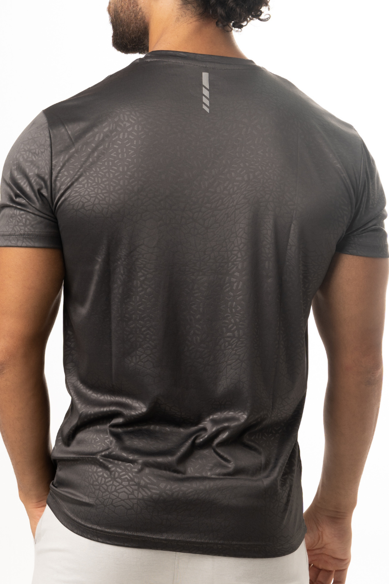 Raised Distinction Tees - Deep Grey