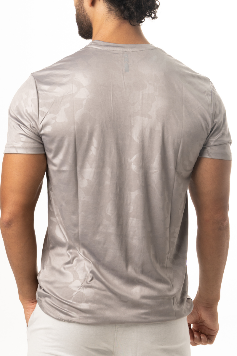 Raised Distinction Tees - Slate Ash