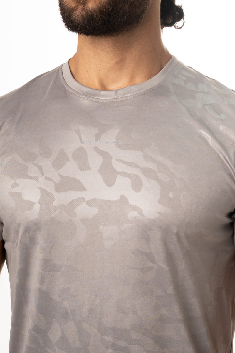 Raised Distinction Tees - Slate Ash