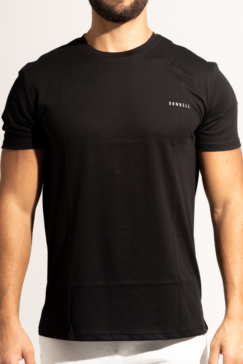 Bold Basics - Gym-Ready Black Tee