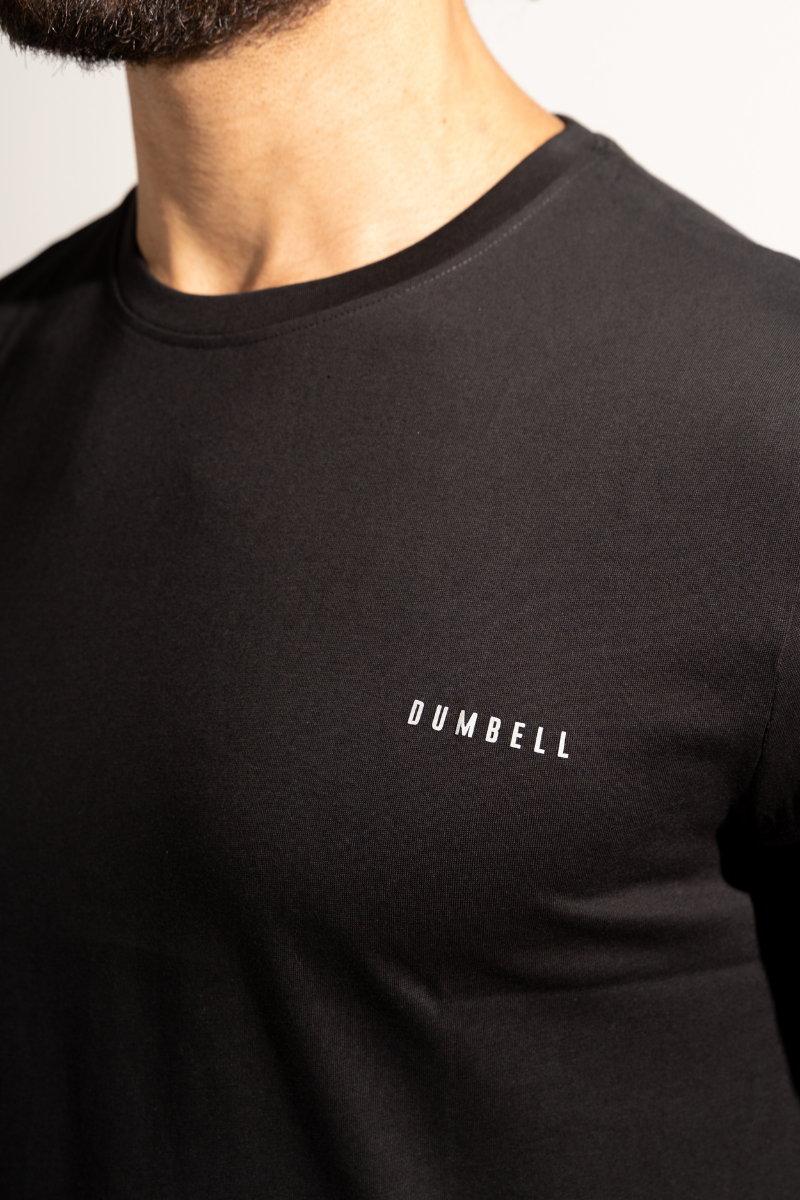 Bold Basics - Gym-Ready Black Tee