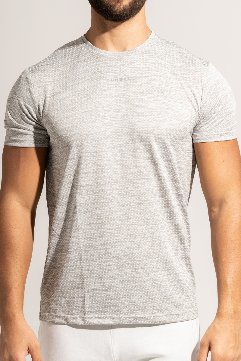 Dumbell Dry Tech Tees - Grey Edition