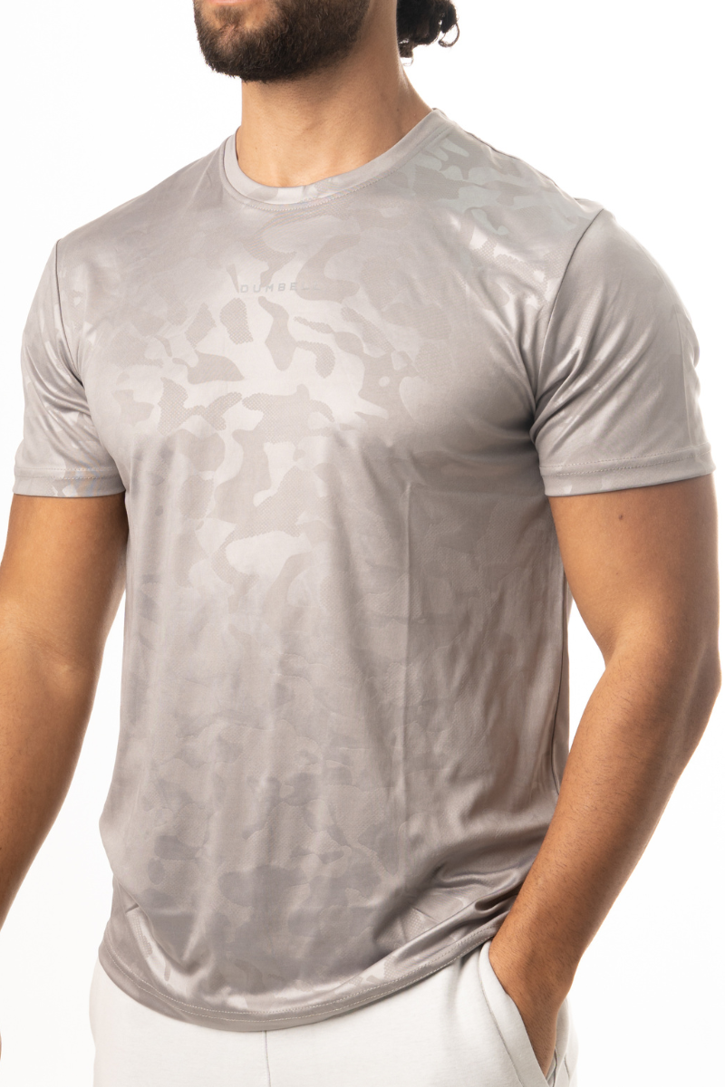 Raised Distinction Tees - Slate Ash