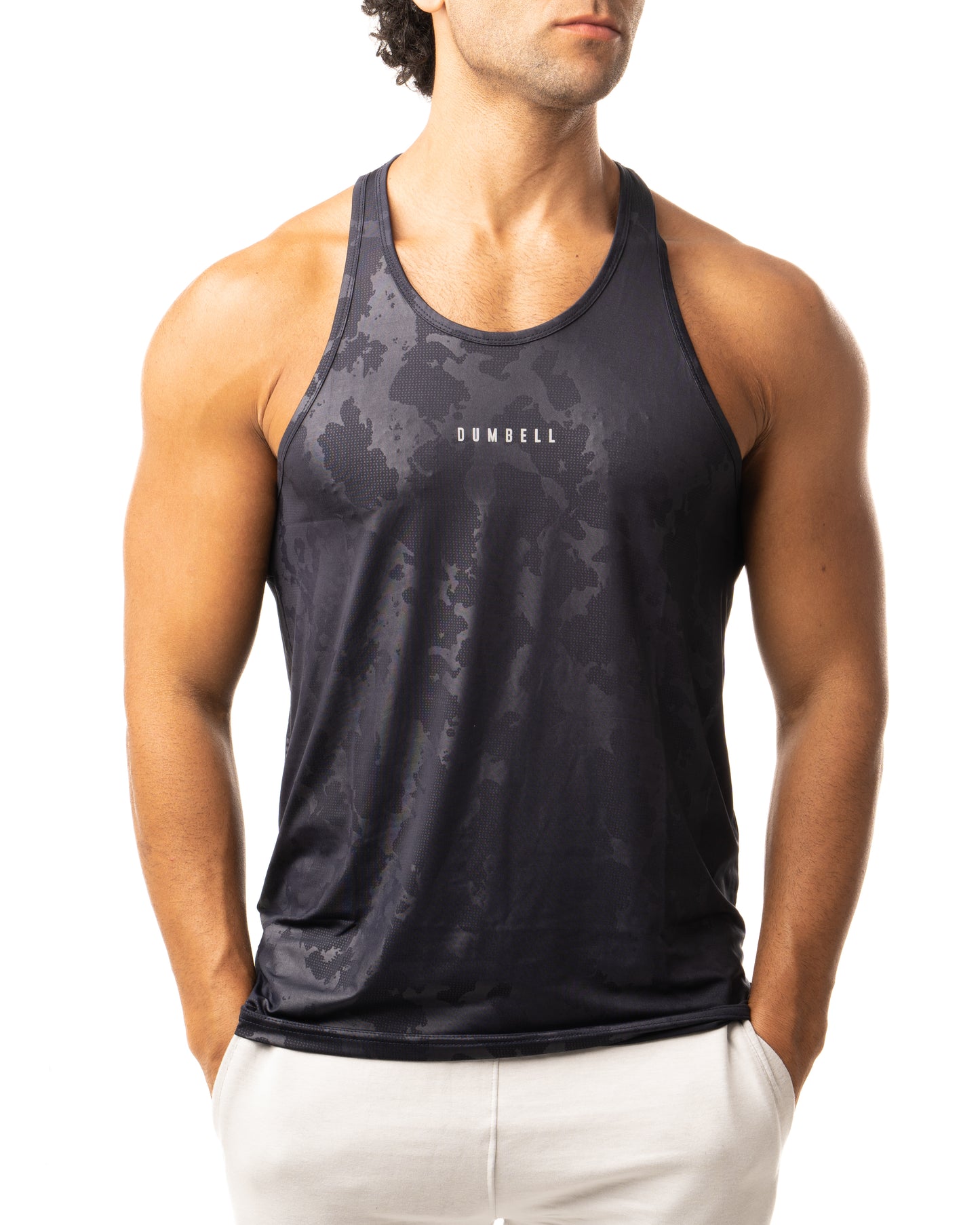 Midnight Blue Ultra Soft Athletic Tank Top