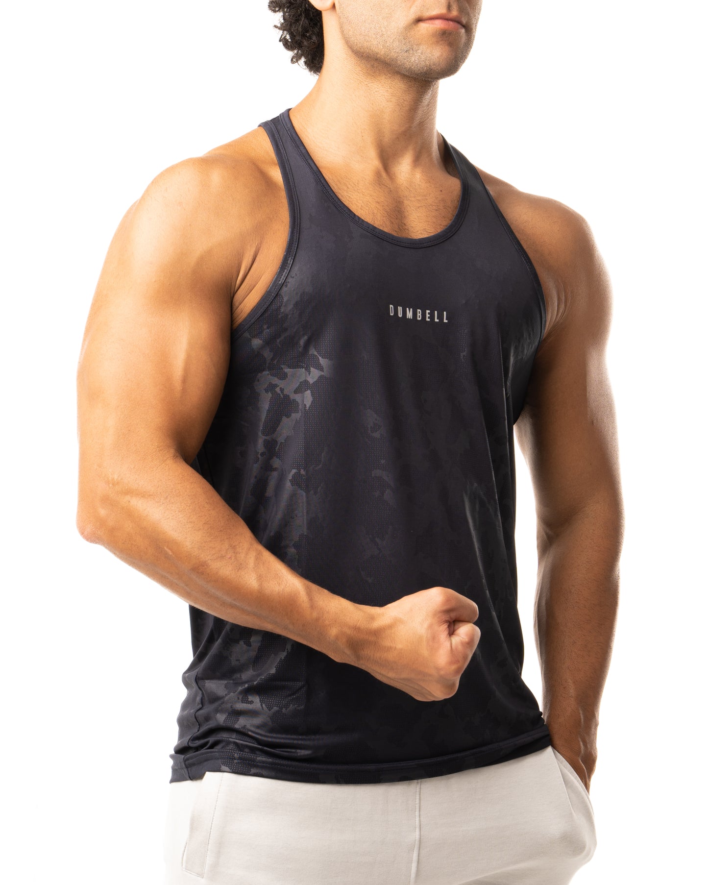 Midnight Blue Ultra Soft Athletic Tank Top