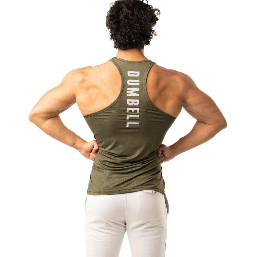 Supple Moss OLIVE Men's Stinger Tanks