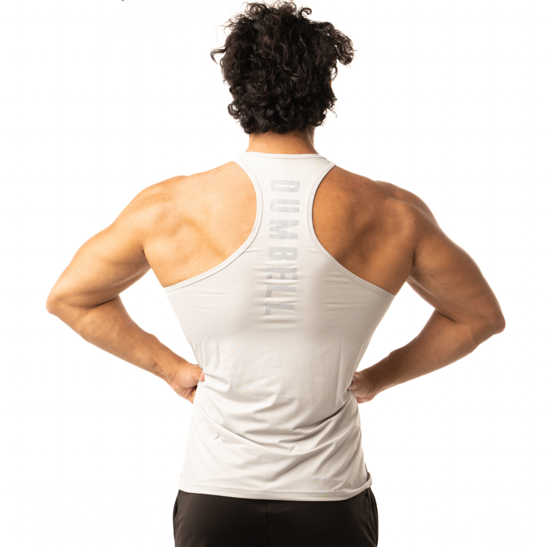 Sterling GREY Y-Back Stringer with 4 Way Stretch