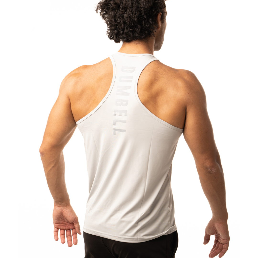 Sterling GREY Y-Back Stringer with 4 Way Stretch