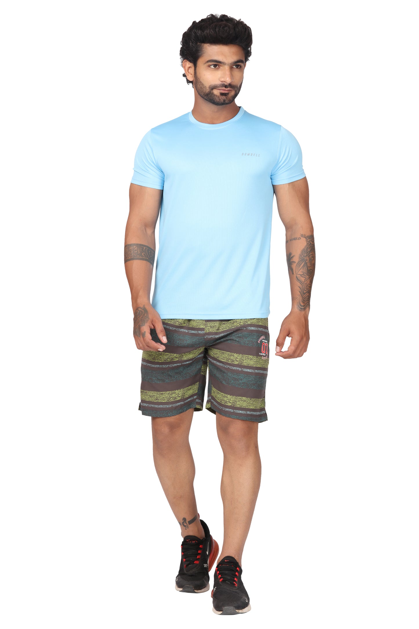 Graphic Print Men's Shorts