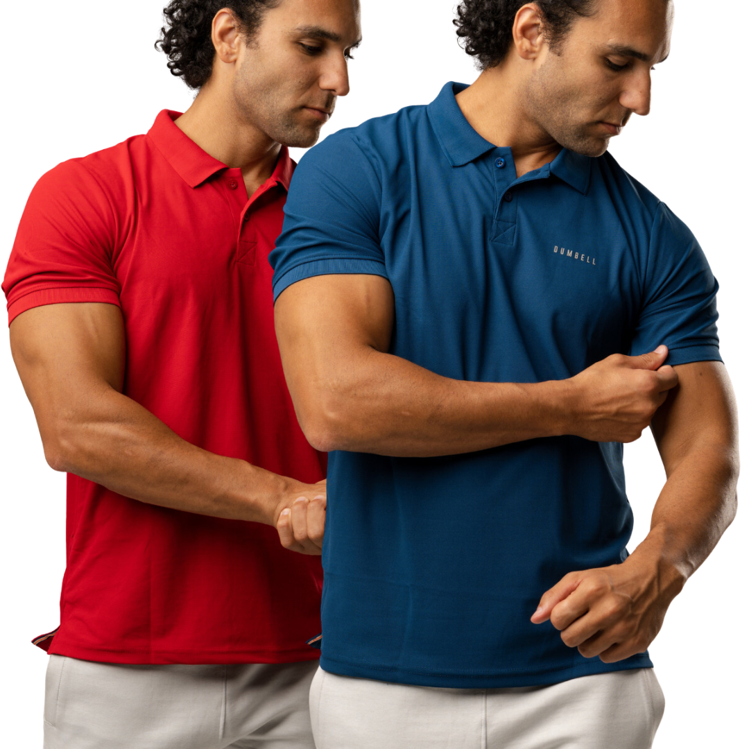 Polo Essentialz - Red & Blue