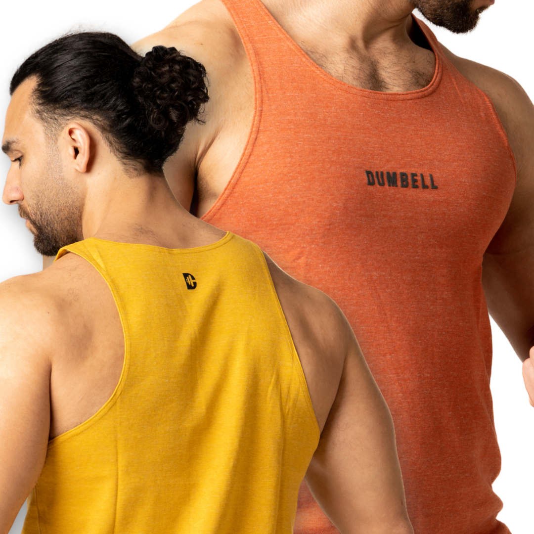 Dynamic Duo Tanks – Orange & Yellow