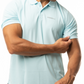 High-Performance Dry Fit Polo T-Shirt - Mint Blue