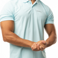 High-Performance Dry Fit Polo T-Shirt - Mint Blue