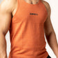 Robust Cotton Gym Tanks - Orange
