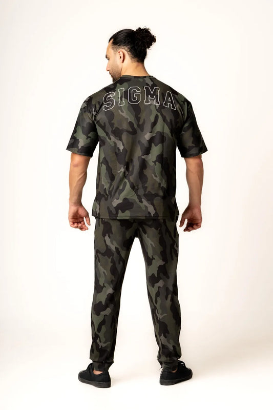 Sigma Oversized Tees - Camo