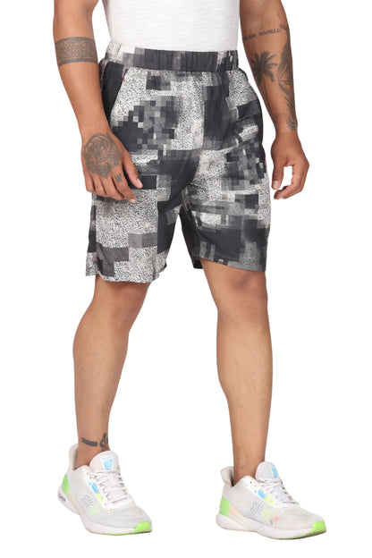 Graphic Print Weight Training Shorts