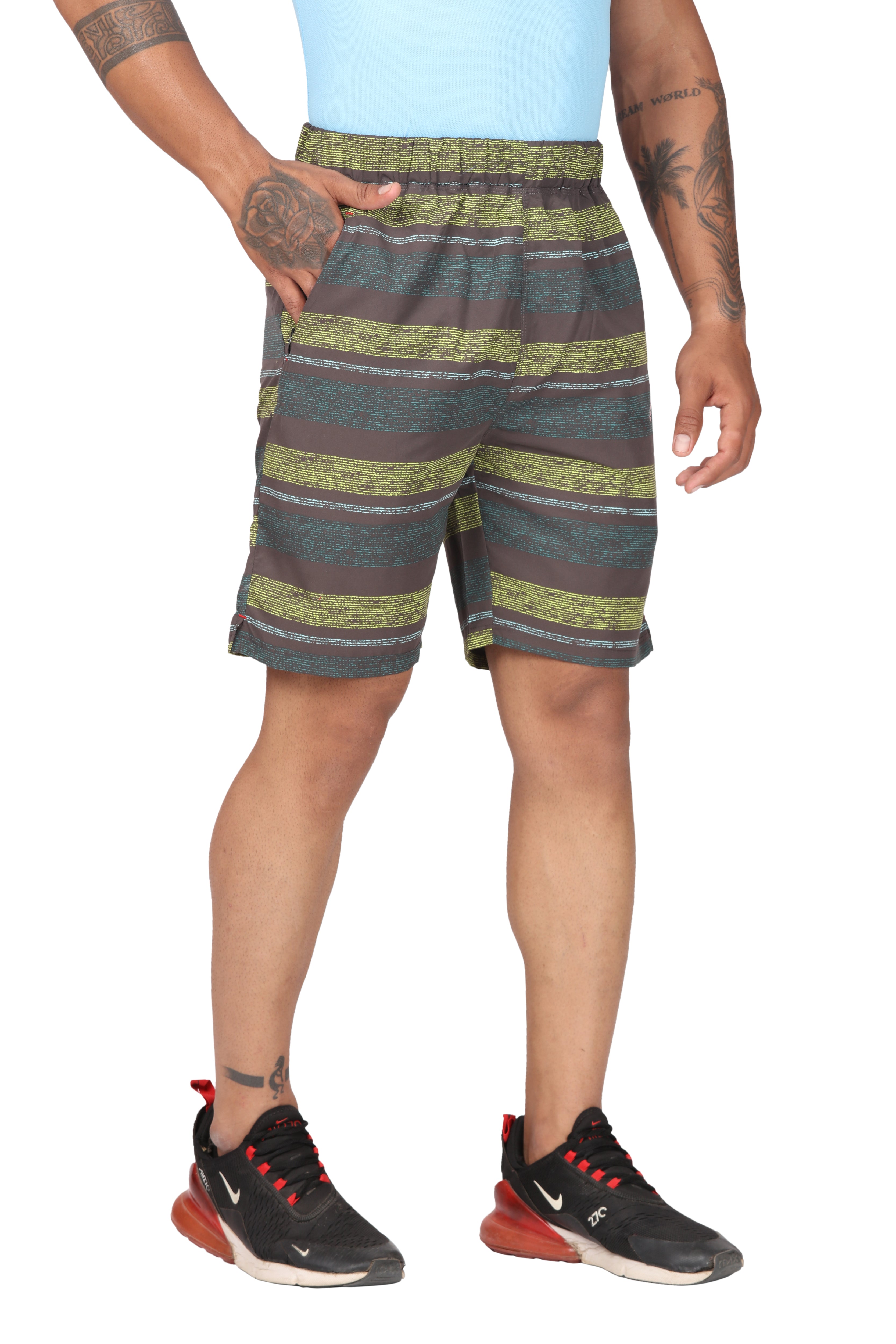 Graphic Print Men's Shorts – Dumbell Wear