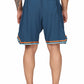 Men's Moisture-wicking and V-cut workout Blue Shorts